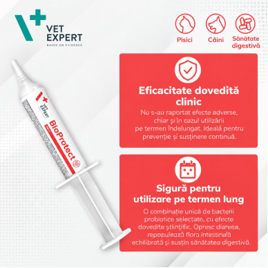 Bioprotect Vet Expert – Pastă Digestivă pentru Câini și Pisici – 15 ml